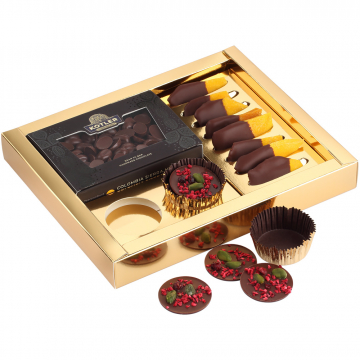 Шоколадный набор с медальонами и манго "COLOMBIA SIERRA NEVADA" 225 гр KOTLER Chocolate Шоколадный набор с медальонами и манго "COLOMBIA SIERRA NEVADA" 225 гр KOTLER Chocolate